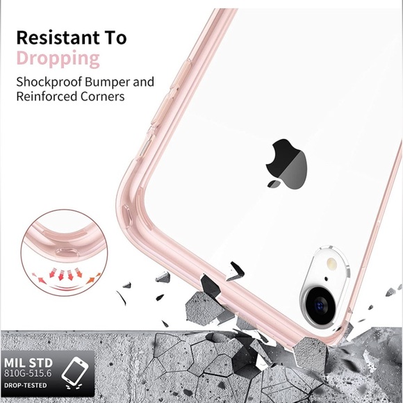 iPhone XR Clear Rose Gold Case NWT - Picture 5 of 13